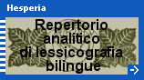 Hesperia - Repertorio analitico di lessicografia bilingue